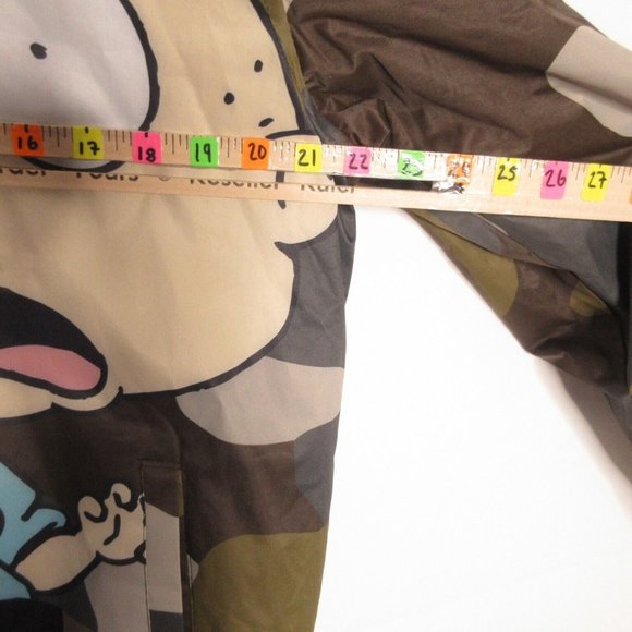 Members Only X Rugrats Nickelodeon Jacket Coat All Over Print AOP Men's MEDIUM - Picture 2 of 10